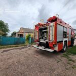 Пожежа у Чуднові: рятувальники оперативно загасили вогонь у приватному будинку