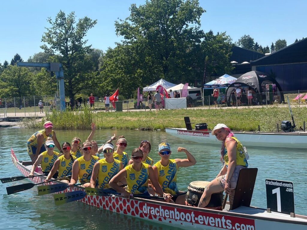 Україна тріумфувала на чемпіонаті Європи з веслування на човнах «Дракон», здобувши 59 медалей