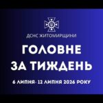 36 пожеж, знешкоджені снаряди та трагедія на воді: ДСНС Житомирщини звітує за минулий тиждень