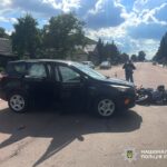 У Хорошеві внаслідок зіткнення автомобіля Ford та мотоцикла Suzuki загинув 30-річний чоловік