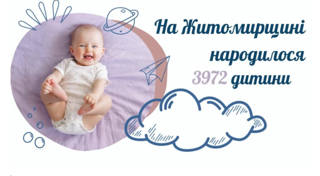 У вересні на Житомирщині з’явилися на світ 455 малюків та сім пар двійнят